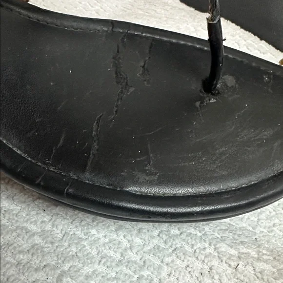 Coach Black Sandals with Silver Accent COACH - Picture 16 of 16